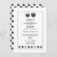 Tabuleiro de Xadrez Rei e Rainha Jogo Noite de Cas