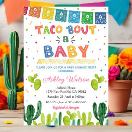 Convite Taco 'Bout a Baby Shower Invite Mexican Fiesta