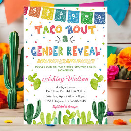 Convite Taco 'Bout a Gender Reveal Party Invite