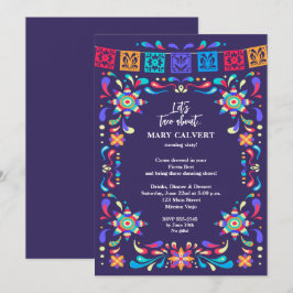 Convite Taco Bout Festa de aniversário