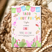 Taco sobre diversão fiesta mexicana no primeiro an
