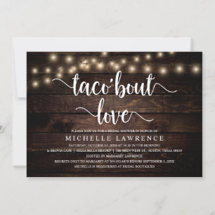 Convite Taco'bout Love, comemoração russa do Chá de pan