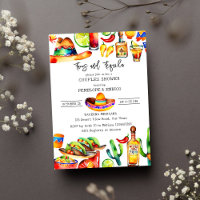Tacos e casal de tequila