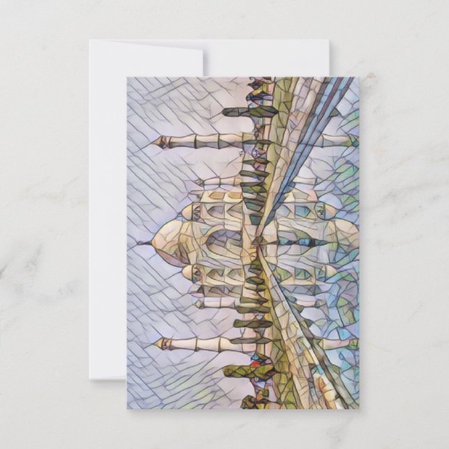 Convite TajMahal por Mirsat Karabel (Frente)