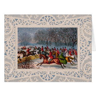 Convite Tally-Ho ou Grande Cartão de Saudação