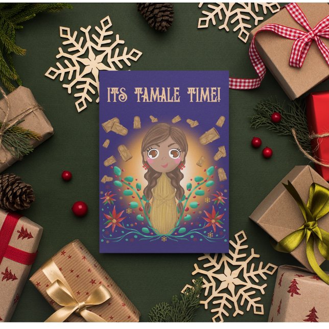 Convite Tamalita Tamal Zia Flores Tamales (Criador carregado)