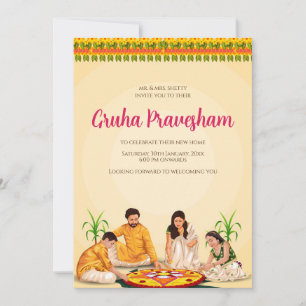 Convite Tamil Agregamento Familiar convida Telugu como Gri