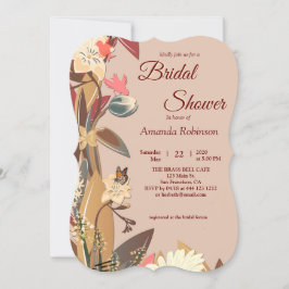 Convite Tan - Marsala Wine & twist of Hues of Pink