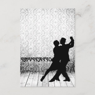 Convite Tango Flamenco Dança Latina