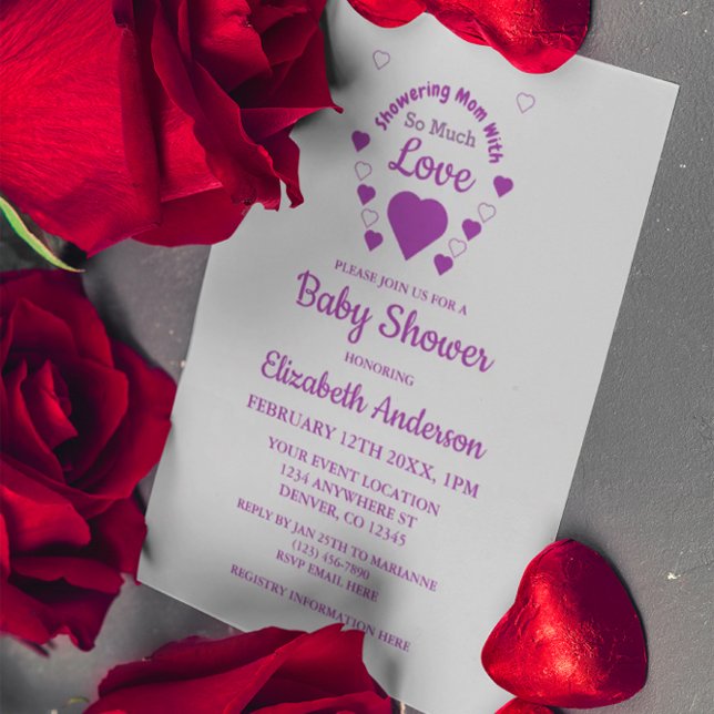 Convite Tanta Chá de fraldas De Amor (Criador carregado)