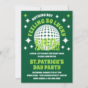 Convite Tão Sortuda Rua Verde.