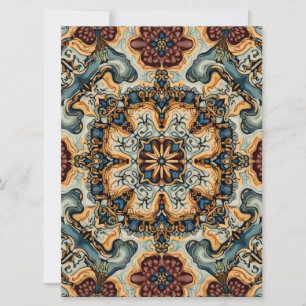 Convite tapete picônico antigo