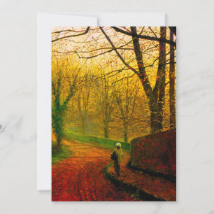 Convite Tarde de Novembro Stapleton Park Grimshaw