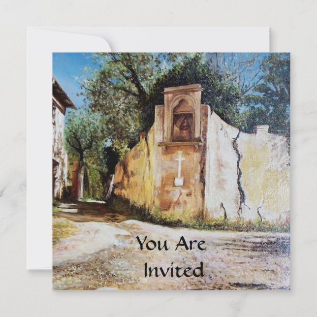 Convite TARDE, RIMAGGIO / Toscana (Frente)