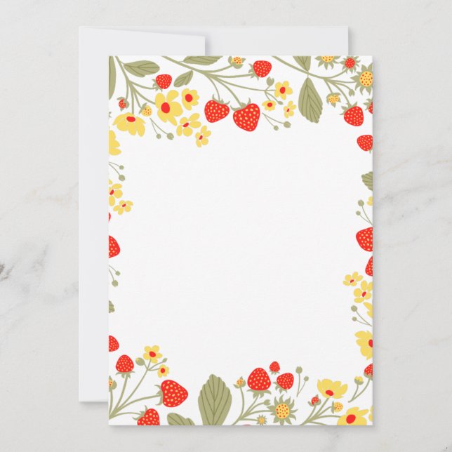 Convite Tarjeta con sobre incluido (Frente)