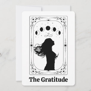Convite Tarot de Agradecimento Personalizado Mágico Místic