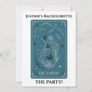Convite Tarot The Lovers Festa de solteira