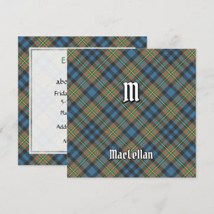 Convite Tartan Antigo do Clã MacLellan