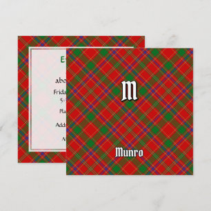 Convite Tartan do Clã Munro