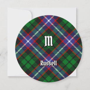 Convite Tartan do Clã Russell