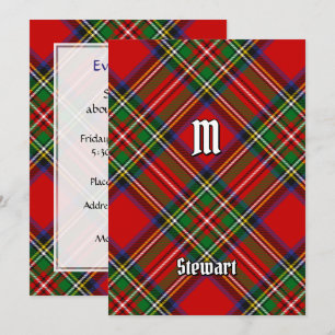 Convite Tartan Royal Stewart