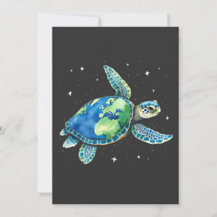Convite Tartaruga marinha Dia da Terra 2025 Animais do Mar