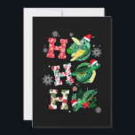 Convite Tartarugas Engraçadas Amantes de Natal<br><div class="desc">Tartarugas Engraçadas Amantes de Natal</div>