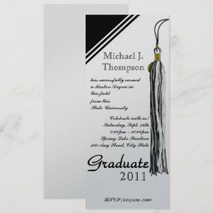 Convite Tassel de Graduação
