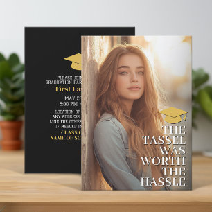 Convite Tassel valeu a pena: Hassle - Foto moderna - Forma