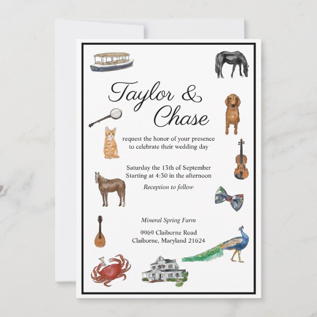 Convite Taylor (Frente)