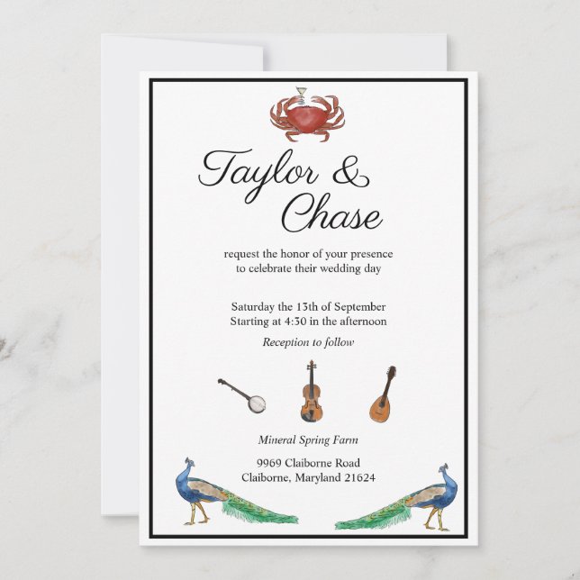 Convite Taylor 2 (Frente)