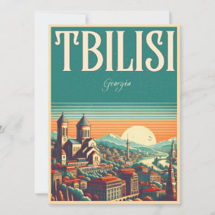 Convite Tbilisi Capital da Geórgia, presentes de reverênci