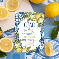 Tchau para Miss Chá de panela de Limão Italiano