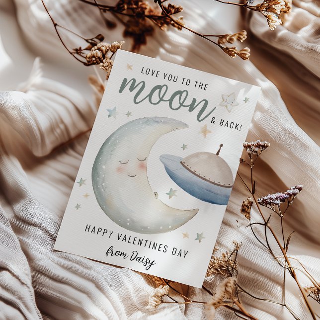 Convite Te Amo Na Lua E Volta | Namorados (Criador carregado)