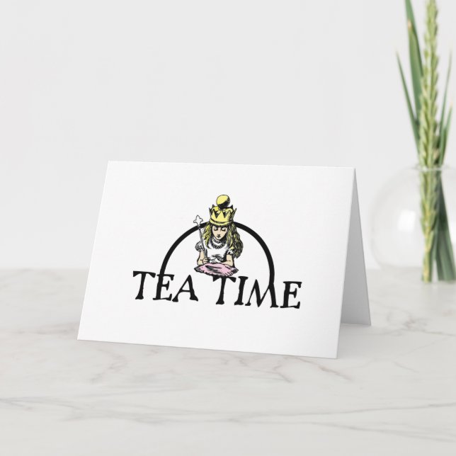 Convite Tea Time (Frente)