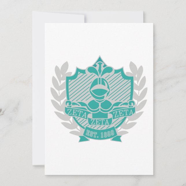 Convite Teal e Cinza (Frente)