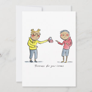 Convite Tecidos para seus problemas