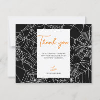 Teias de Aranha Pretas e Brancas de Halloween Obri