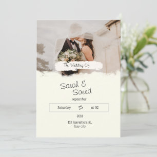 Convite Telegrama "Casamento dos Sonhos"