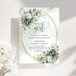 Convite Tema Boho Dusty Green Eucalipto Para Doce