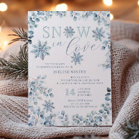 Tema da neve no amor Chá de panela de inverno