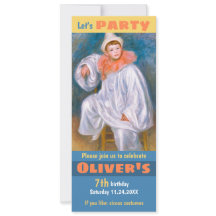 Tema de aniversário de circo CC1067 Renoir White P