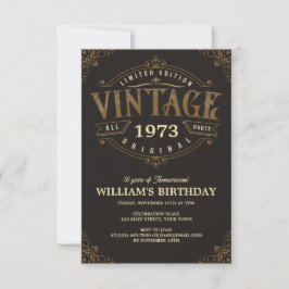 Convite Tema de Artesanato Vintage para Qualquer Idade