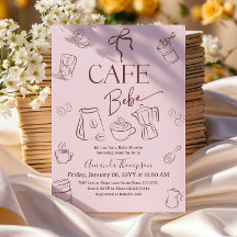 Tema de Café Laço Rosa Cafe Bebe Menina Churrasco 