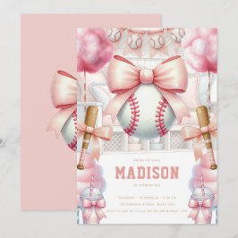 Convite Tema de Esportes Feminino de Luxo para Aniversário