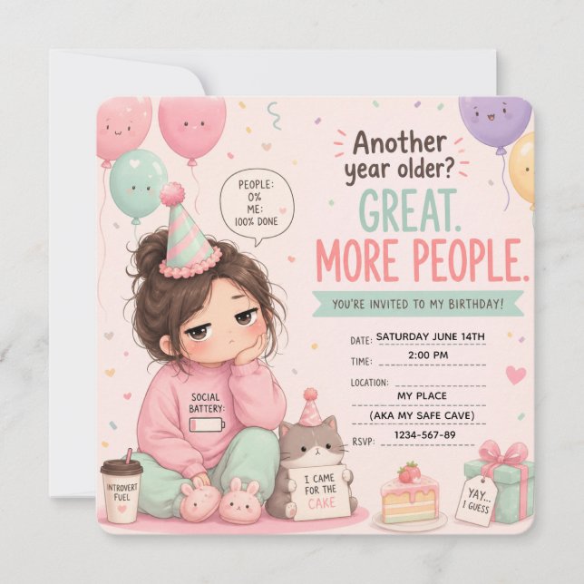 Convite Tema de Festa de Aniversário da Bateria Social do  (Frente)