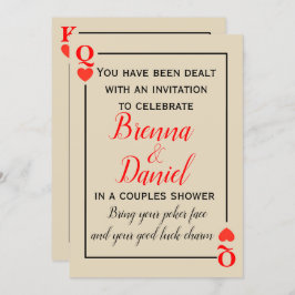 Convite Tema do casino