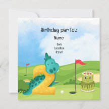 Tema do segundo aniversário de Golfe para o Partid