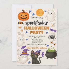 Convite Tema Justo Spooky