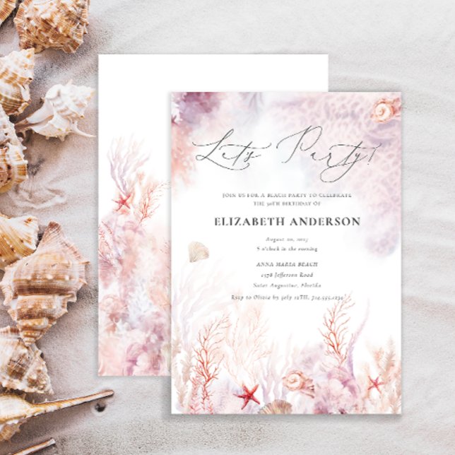 Convite Tema Náutico Elegante Qualquer Aniversário De Idad (Criador carregado)